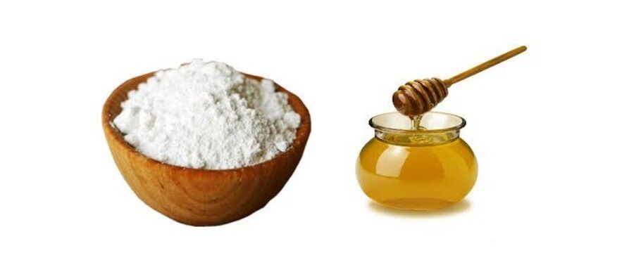 Bicarbonate de soude et miel pour l'agrandissement du pénis